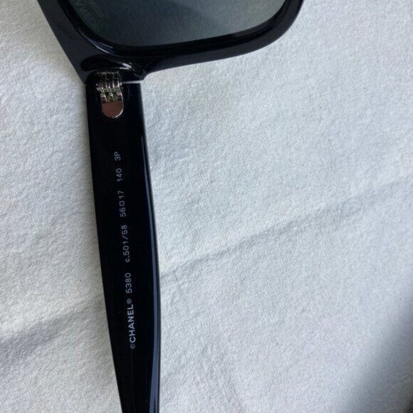 CHANEL Black Square 5380 Polarized Sunglasses - Picture 14 of 16